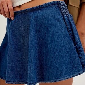 We The Free Paradise Found Denim Skort